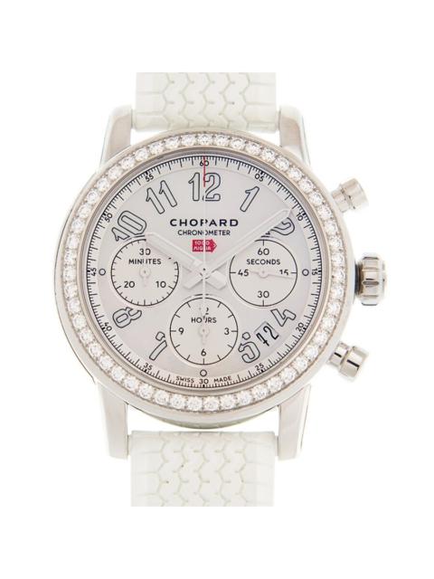 Chopard Chopard Mille Miglia Chronograph Automatic Diamond White Dial Men's Watch 178588-3001