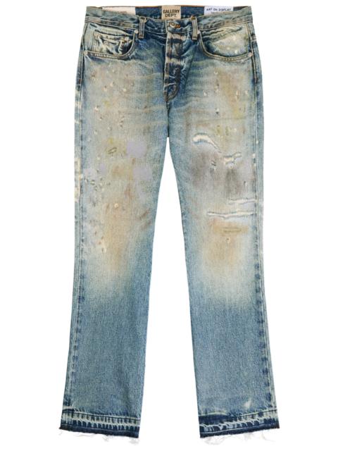 GALLERY DEPT. Gallery Dept. Greased 646 Flared-leg Jeans