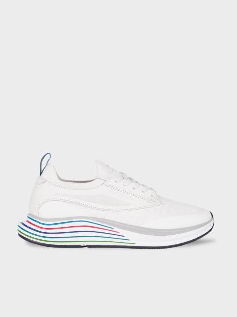 Paul Smith White 'Volt' Trainers