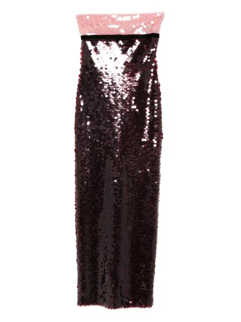 RETROFÊTE Lirael sequin maxi dress