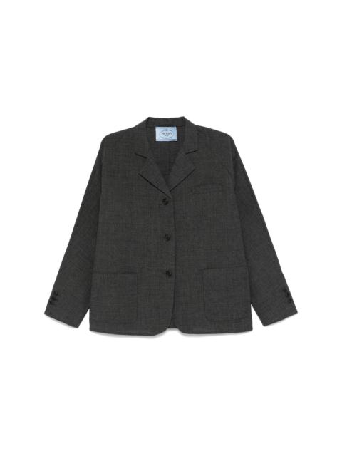 Prada Prada Grey Jackets - Bomber Jackets Women