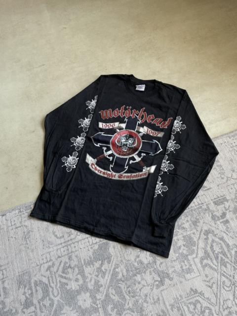 Other Designers Motorhead Overnight Sensation 1996-1997 Vintage T-Shirt 90s