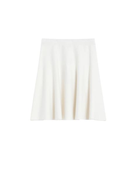 Max Mara Max Mara Women Cotton And Viscose Crepe Miniskirt