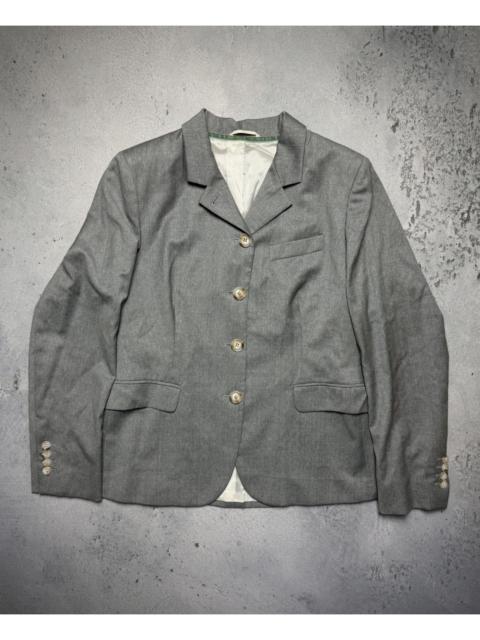 Other Designers Luciano Barbera Womens Wool Casual Blazer Made In Italy Lux