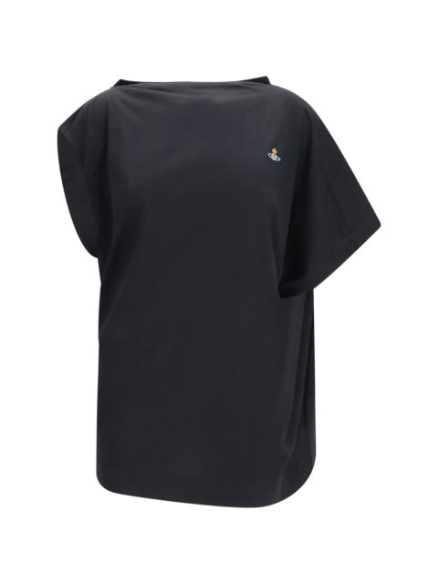 Vivienne Westwood Vivienne Westwood Hebo Oversized Asymmetric Top Black