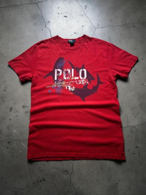 Polo Ralph Lauren Vintage 90s Polo Ralph Lauren Nautical Shark T-Shirt RRL Y2K