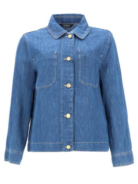'S Max Mara S Max Mara Women Giacca "Galante" In Chambray
