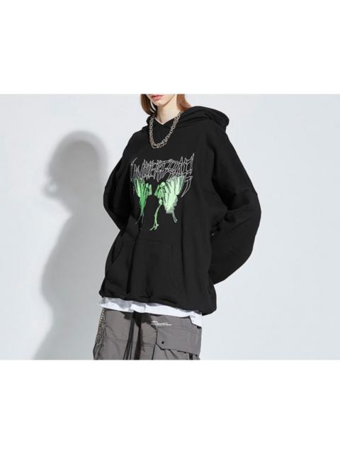 Other Designers Japanese Brand - Carti style goth butterfly skeleton hoodie