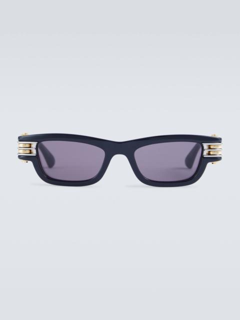 Bolt rectangular sunglasses