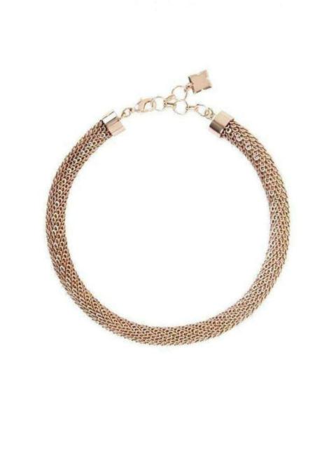 Other Designers Rose Gold Looped Chain Necklace
