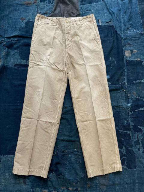 visvim visvim 24AW Wide Chino Pants (Crash/Distressed)