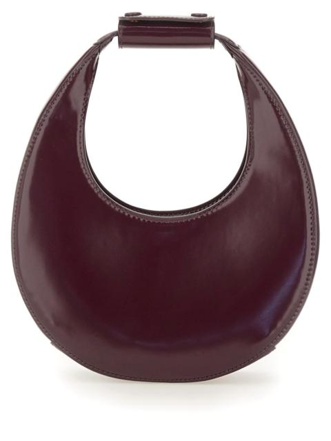 STAUD MINI LEATHER MOON BAG