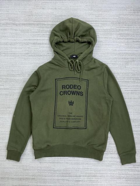 Other Designers Japanese Brand × Vintage - Vintage Rodeo Crown Spellout Hoodie Japanese Brand