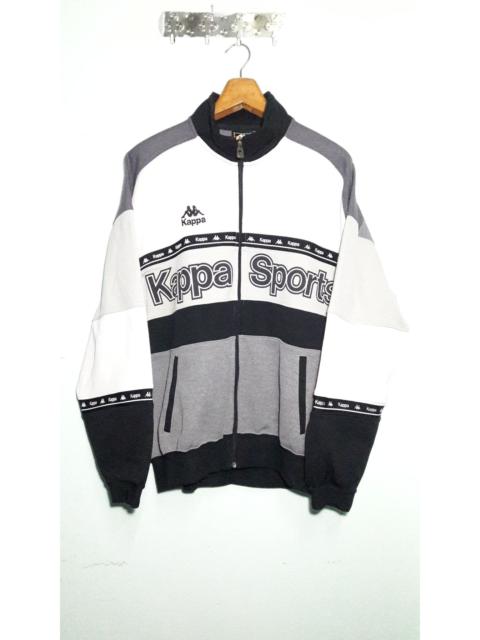 Vintage 90s Kappa Track Jacket big logo streetwear sports