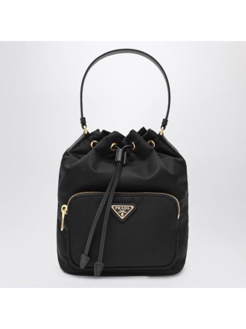 Prada Prada Prada Duet Black Re-Nylon Bucket Women