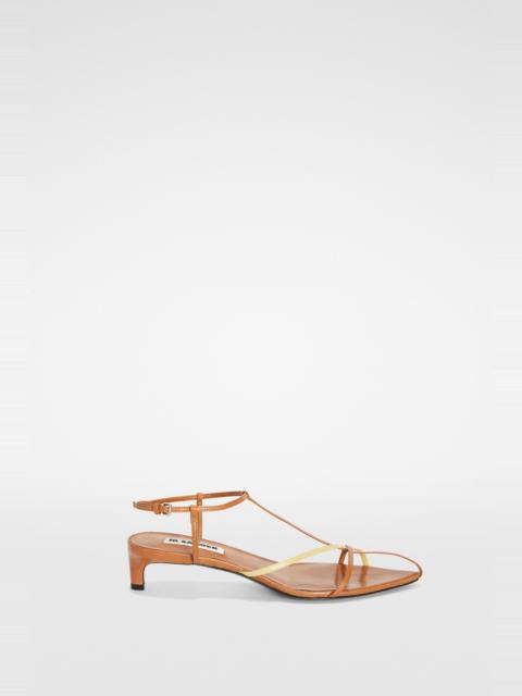 Jil Sander Cage Low-Heel Sandal