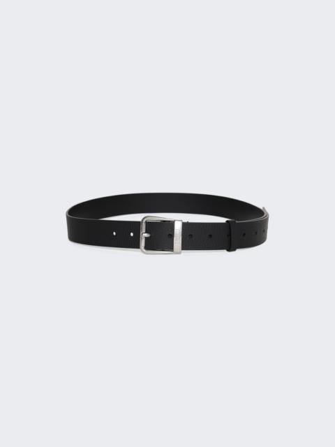 MM6 Maison Margiela Leather Belt Black