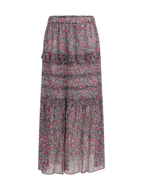 Isabel Marant Étoile Marant Etoile Volomia Long Ruffled Skirt