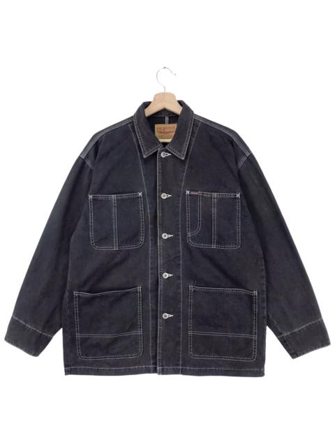 Other Designers Vintage - Big John Worker Denim Chore Jacket