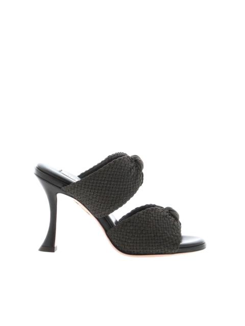 AQUAZZURA Aquazzura – Smile Mule 95 – Espresso