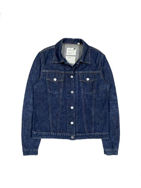 Other Designers Vintage - Vtg🔥1999 Helmut Lang Classic Raw Denim Trucker Jacket