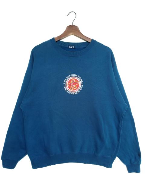 Other Designers Vintage PJ'S Internasional Sweatshirt/Size L/Blue Colour.