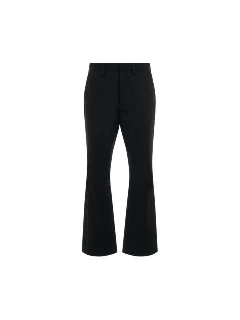 AMIRI Chino Kick Flare Pants in Black