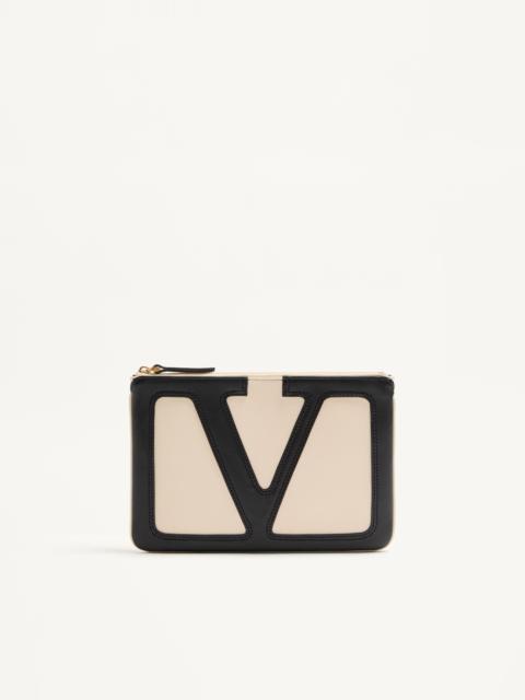 Valentino VALENTINO GARAVANI VIVA SUPERSTAR NAPPA LEATHER POUCH