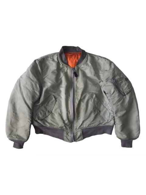 ALPHA INDUSTRIES Vtg Alpha Industries MA-1 Usaf Bomber Jacket