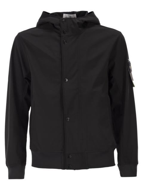Stone Island Stone Island Men Jacket With Hood And Water- And Wind-Resistant Membrane