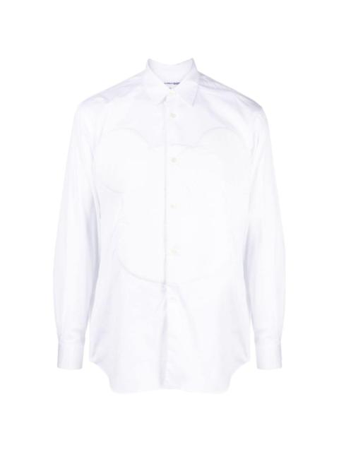 Comme des Garçons SHIRT x Be@rbrick long-sleeve cotton shirt