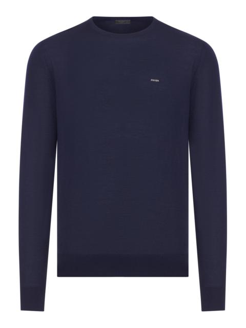 Prada SUPERFINE WOOL CREWNECK SWEATER