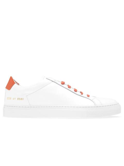 Common Projects COMMON PROJECTS RETRO LOW GLOSSY - WHITE/ORANGE