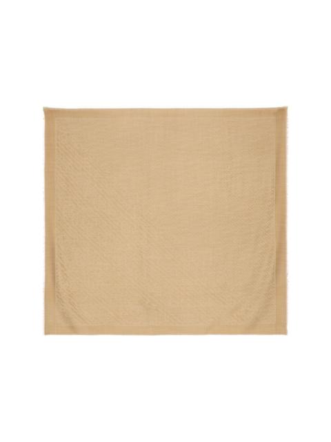 FENDI Wool and silk scarf