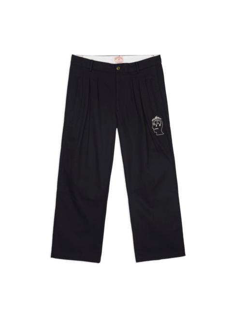 BRAIN DEAD Brooks Brothers California Pleated Chino Trouser - Black