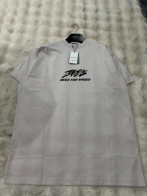 BALENCIAGA Balenciaga Brand-New Limited Edition "Need for Speed" Collaboration T-Shirt