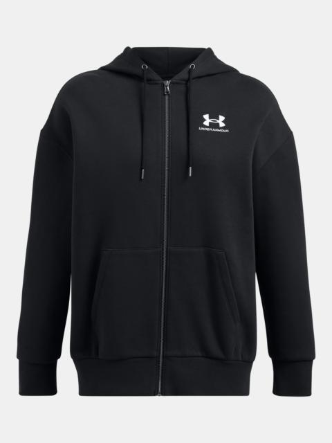 Under Armour Women's UA Icon Fleece Oversized Full-Zip