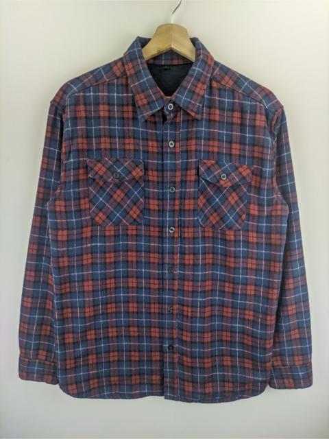Japanese Brand - Steals🔥Flannel Jacket Checkered Velvet Liner