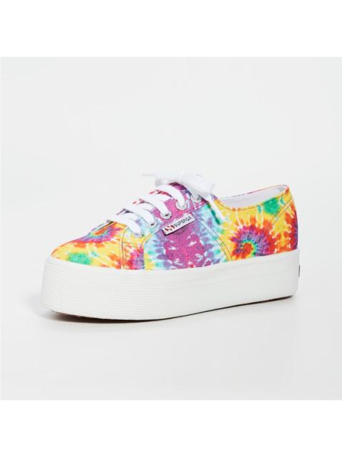 Other Designers Superga Tie Dye Platform Sneakers