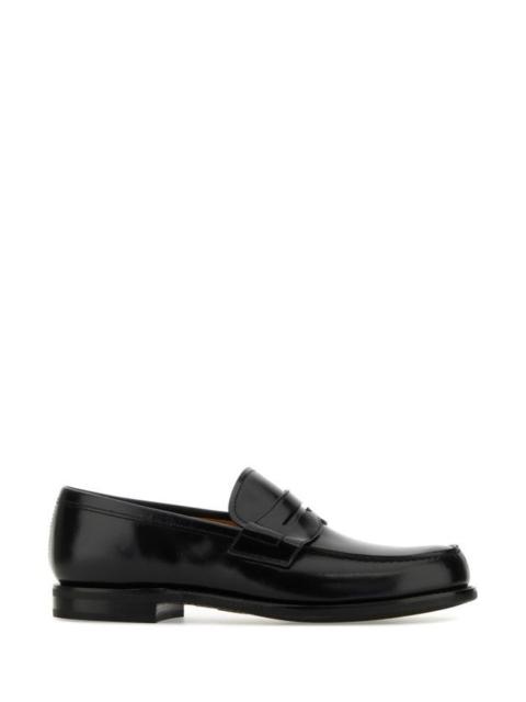 Church's Man Black Leather Loafers