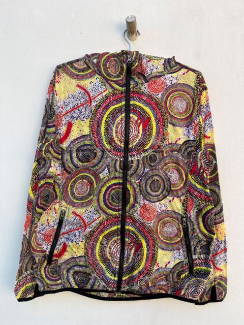 Other Designers Go Slow Caravan Full Printed Zipper Hooded Windbreaker