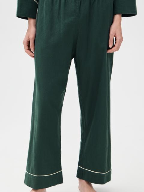 THE GREAT. The Flannel Western Easy Sleep Pants