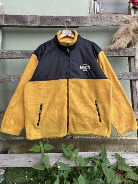 Other Designers Vintage - Vintage Suntory Malts Beer Fleece Pocket Japan