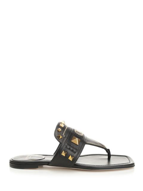 Valentino Plaster Caster Sandals Black