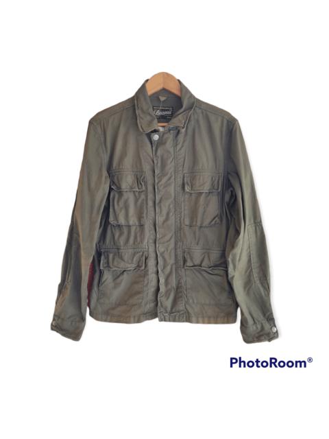 BEAMS PLUS Beams Six Pocket Jacket Green Army Parka