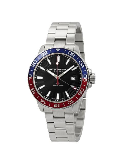 Raymond Weil - Raymond Weil Tango Black Dial Pepsi Bezel Men's Watch 8280-ST3-20001