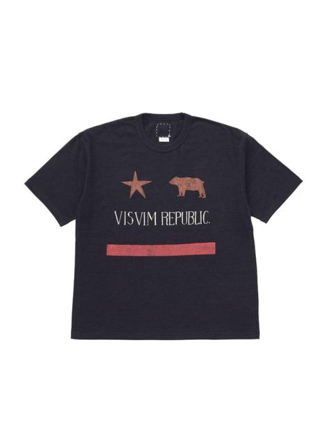 visvim JUMBO TEE S/S REPUBLIC NAVY