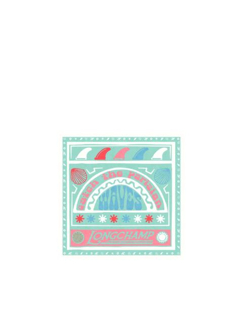 Longchamp `Catch the Parisian Waves` Foulard