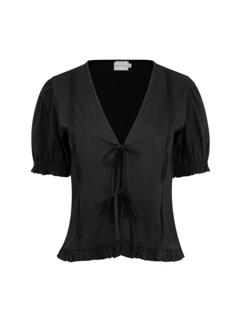 DEIJI STUDIOS PINTUCK TOP