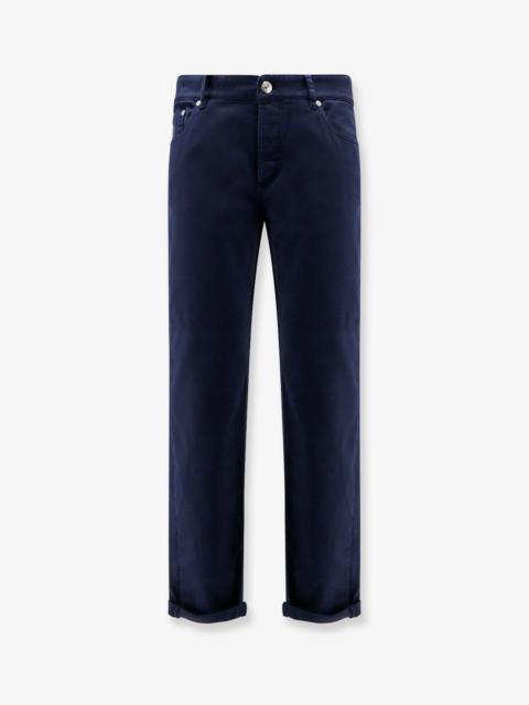 Brunello Cucinelli Brunello Cucinelli Men Traditional Fit Cotton Trousers
